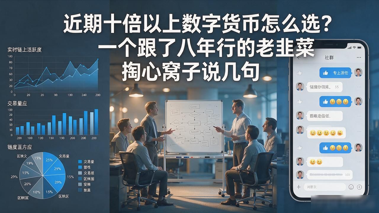 近期十倍以上数字货币怎么选？一个跟了八年行的老韭菜掏心窝子说几句