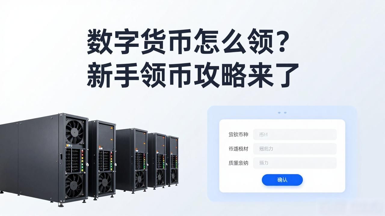 数字货币怎么领？新手领币攻略来了