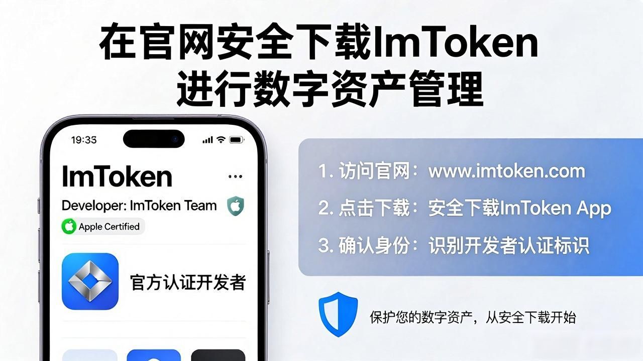 在官网安全下载ImToken进行数字资产管理