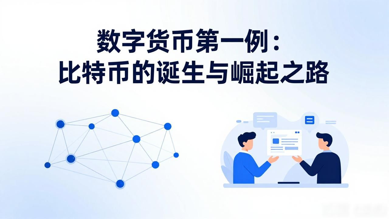 数字货币第一例：比特币的诞生与崛起之路