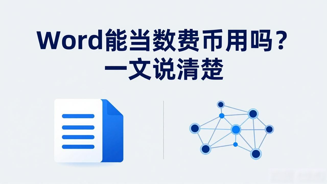 Word能当数字货币用吗？一文说清楚
