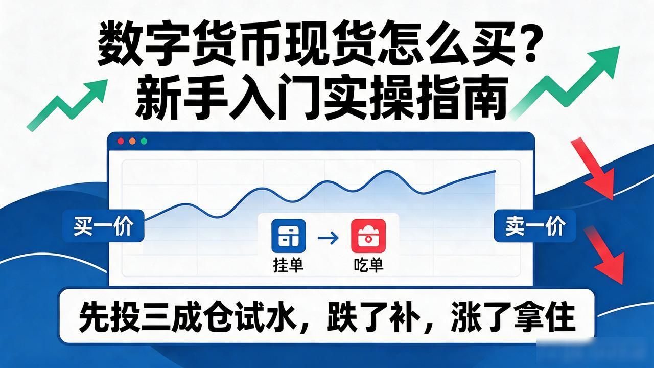 数字货币现货怎么买？新手入门实操指南