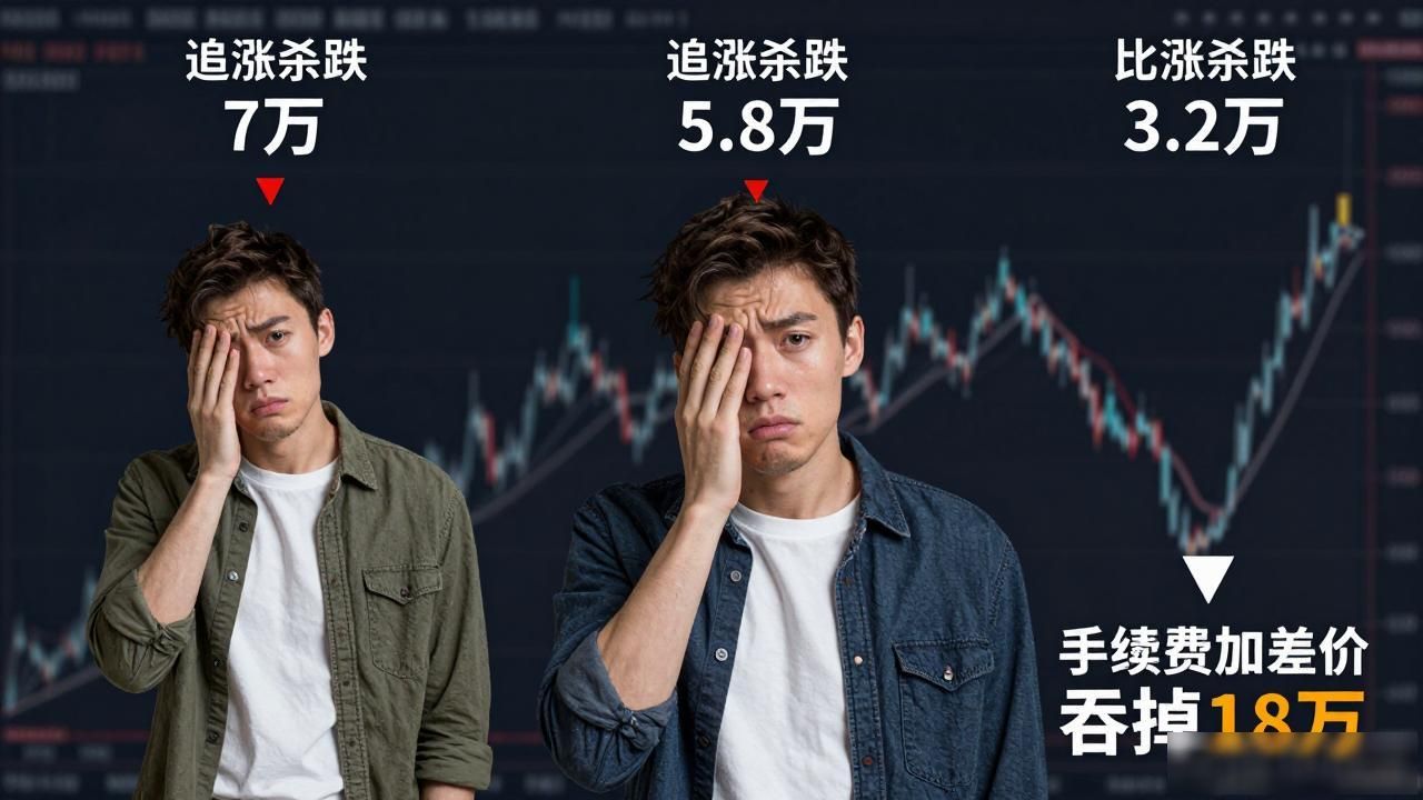 数字货币亏损教训_散户追涨杀跌失败案例_数字货币韭菜哥