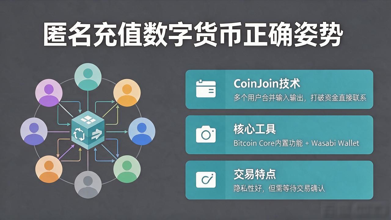 匿名充值数字货币_混币器隐私保护工具_加密货币匿名充值方案