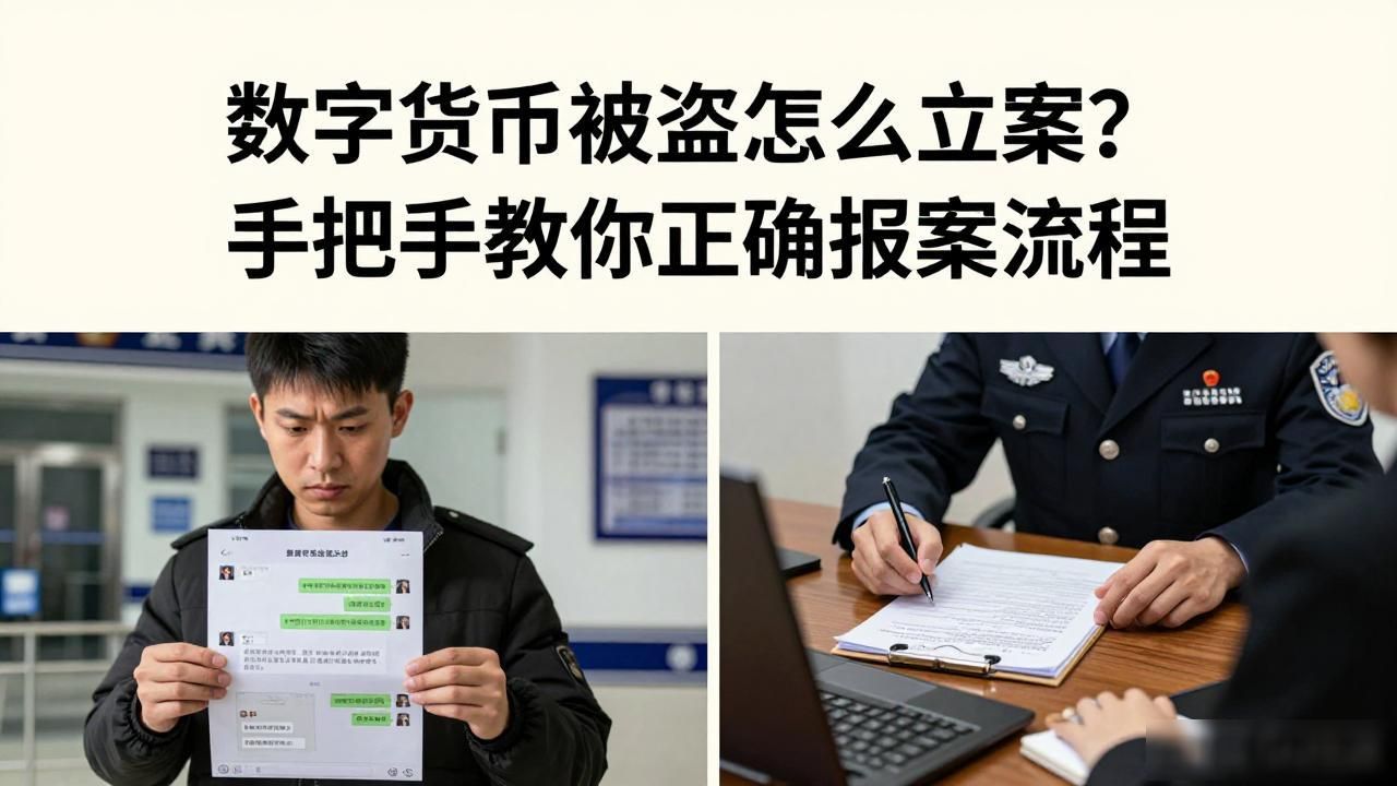 数字货币被盗怎么立案？手把手教你正确报案流程