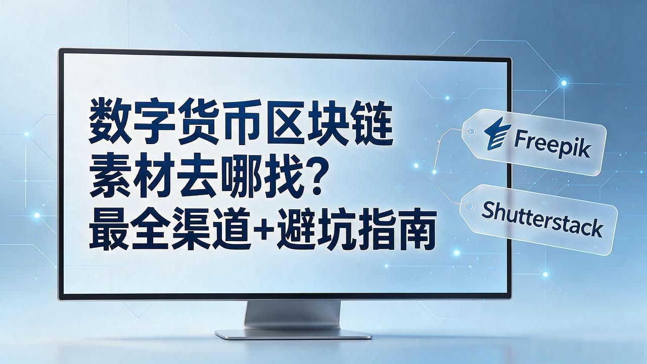 数字货币区块链素材去哪找？最全渠道+避坑指南