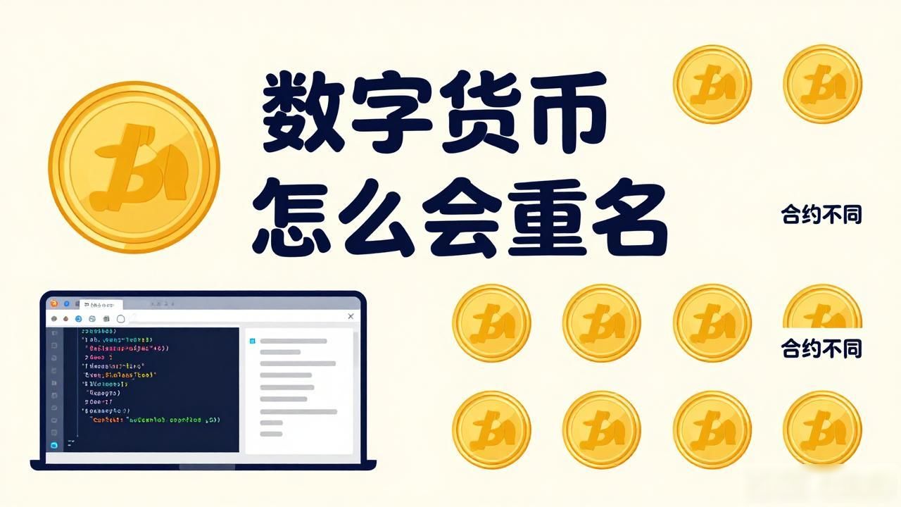 数字货币怎么会重名_ERC-20代币重名的区分依据_区块链重名数字货币的技术原理
