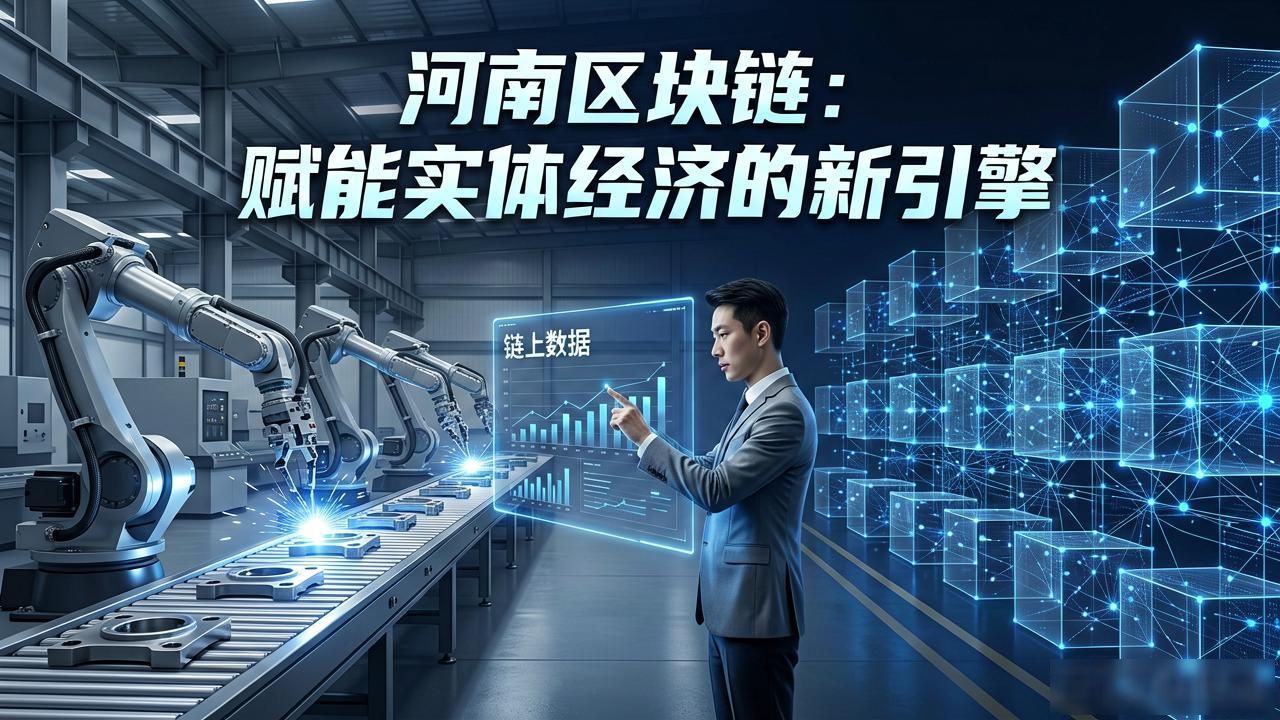 河南区块链：赋能实体经济的新引擎
