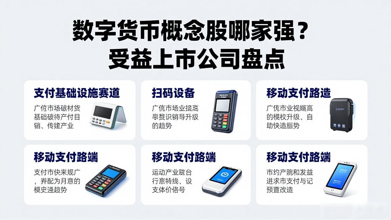 数字货币概念股哪家强？受益上市公司盘点
