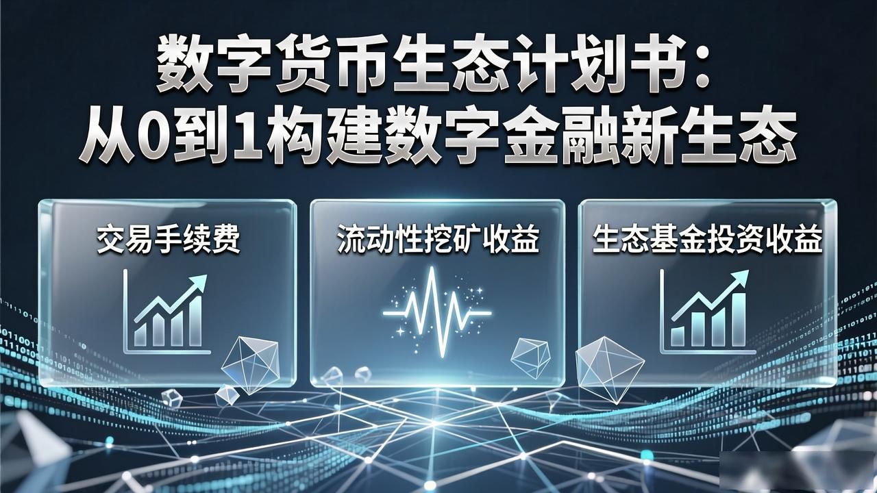 数字货币生态计划书：从0到1构建数字金融新生态
