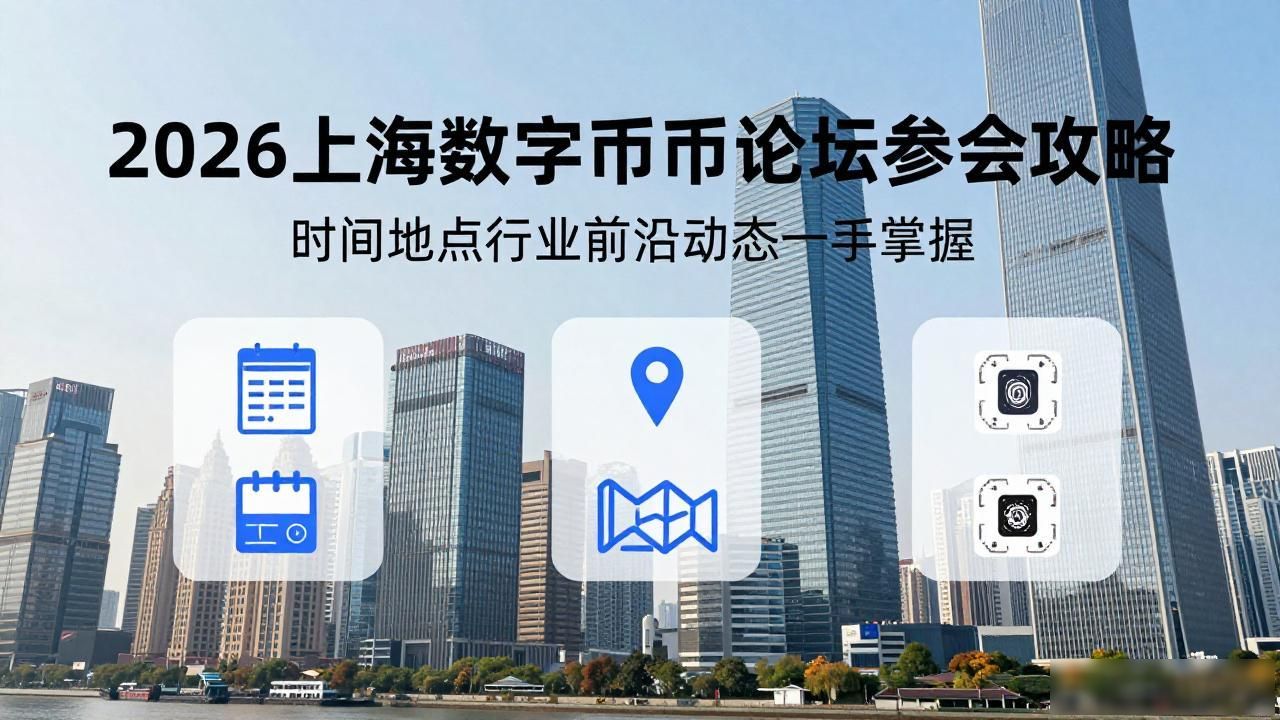 2026上海数字货币论坛参会攻略 时间地点行业前沿动态一手掌握