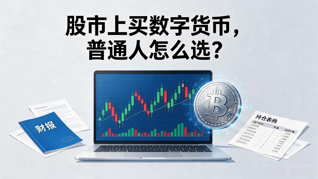 股市上买数字货币，普通人怎么选？