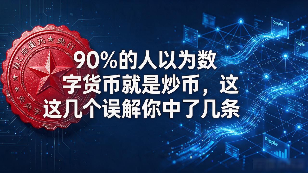 90%的人以为数字货币就是炒币，这几个误解你中了几条