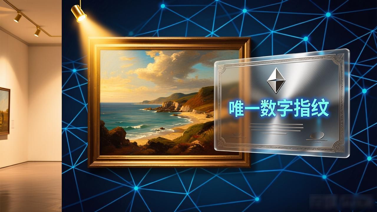 油画映射区块链：数字资产的新玩法