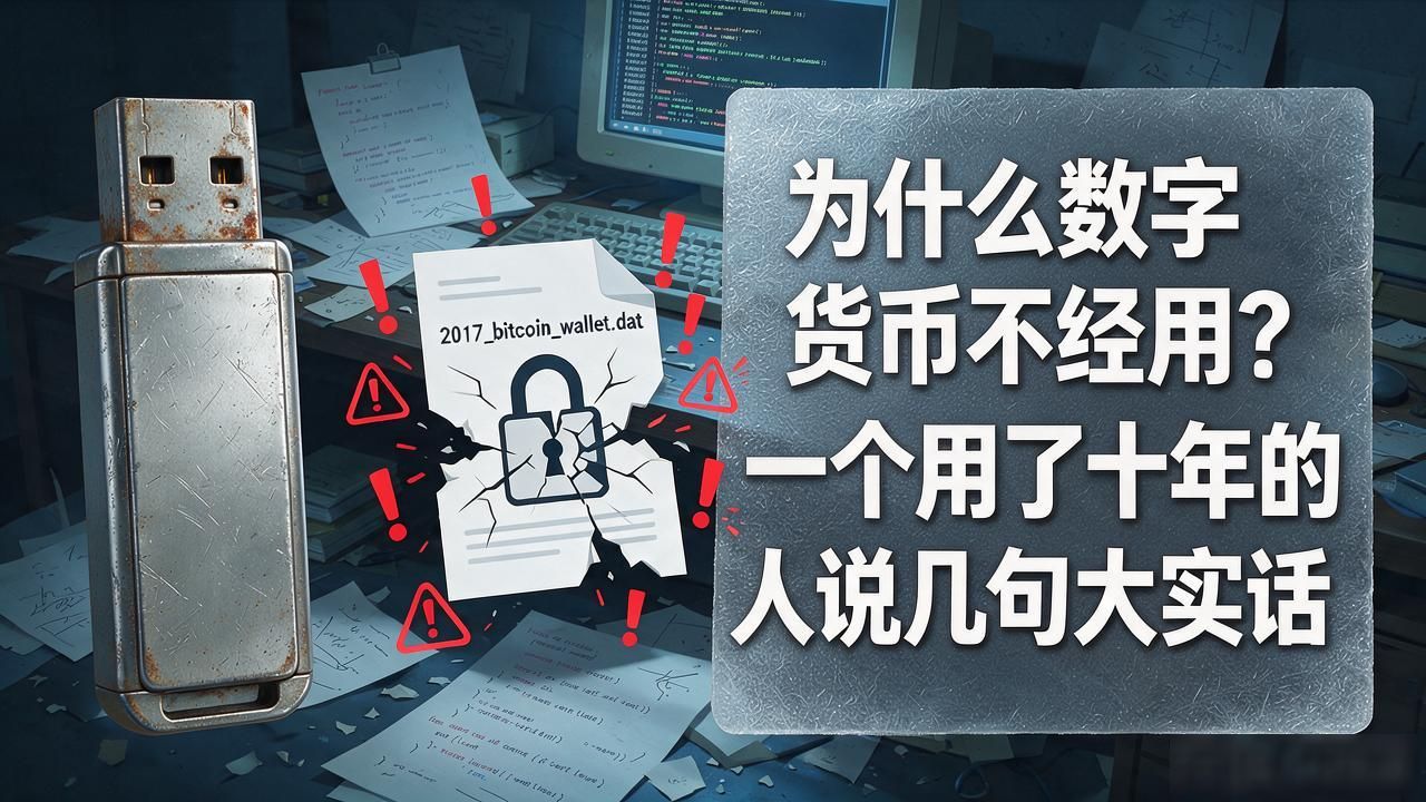 为什么数字货币不经用？一个用了十年的人说几句大实话