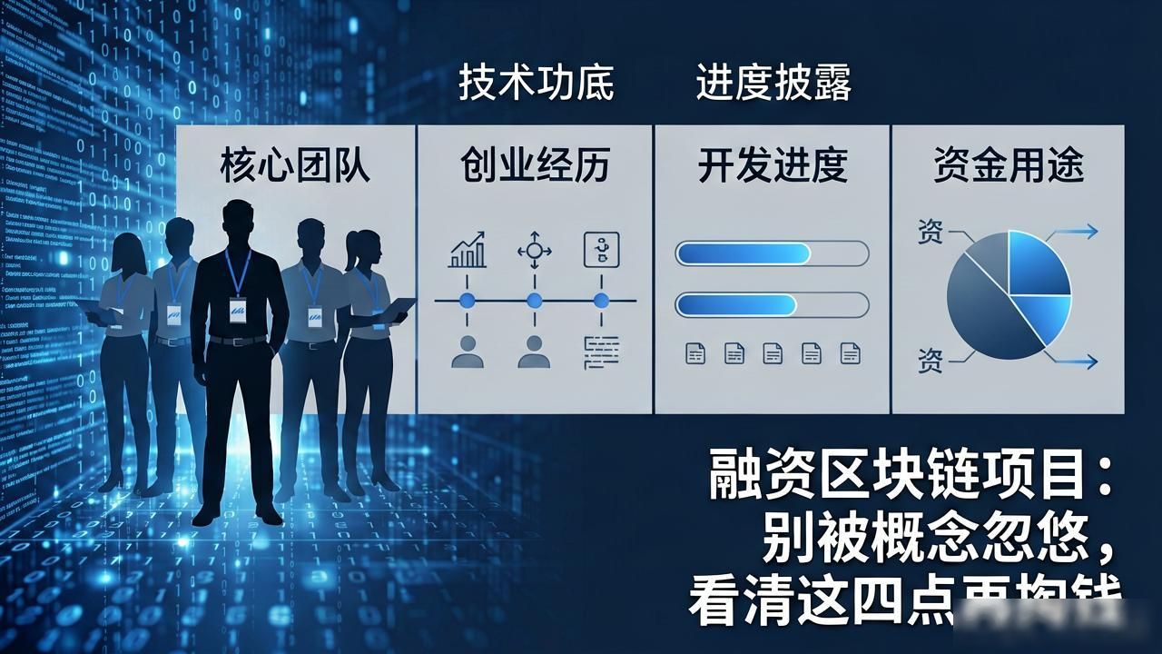 融资区块链项目：别被概念忽悠，看清这四点再掏钱