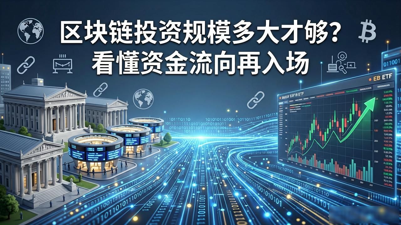 区块链投资规模多大才够？看懂资金流向再入场