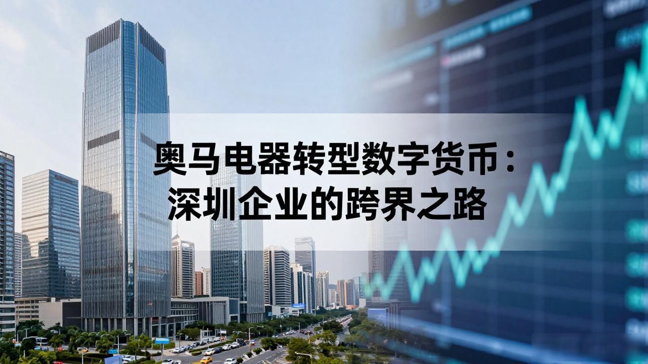 奥马电器转型数字货币：深圳企业的跨界之路