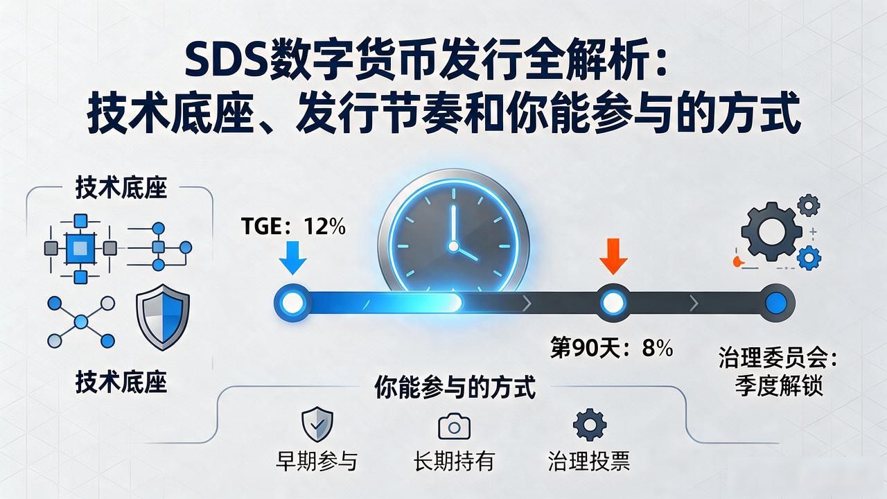 SDS数字货币发行全解析：技术底座、发行节奏和你能参与的方式
