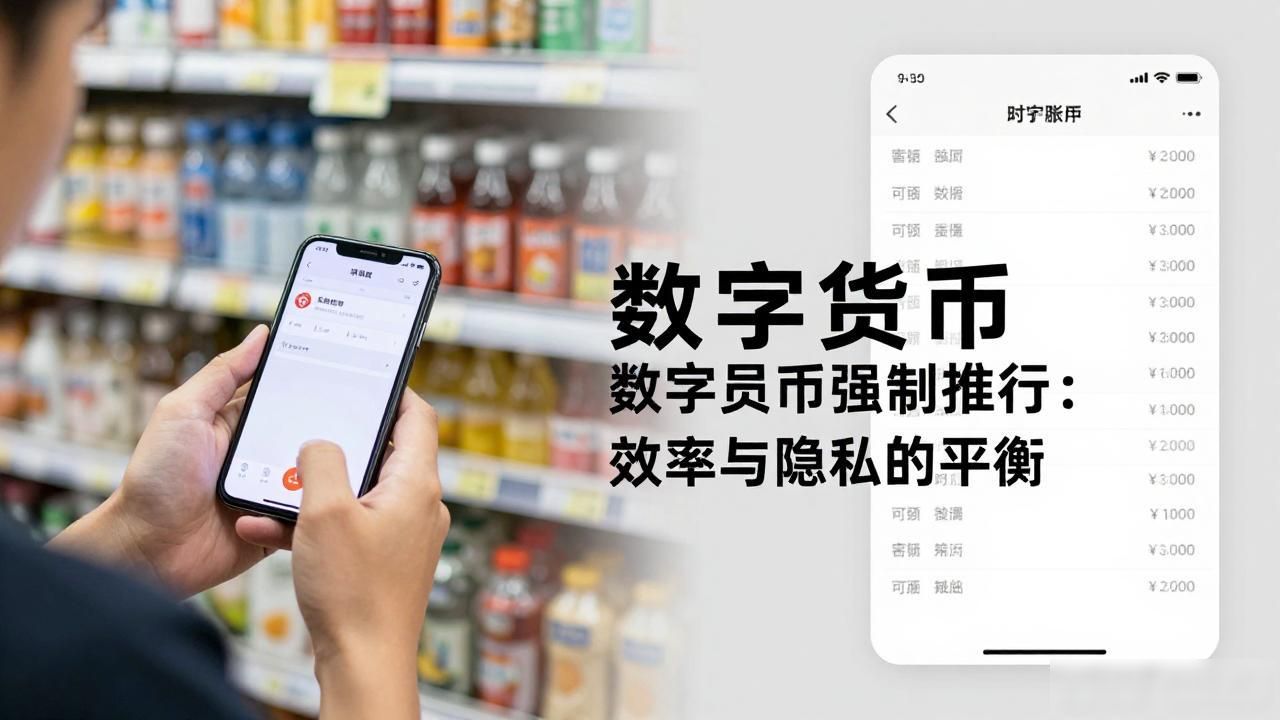 数字人民币强制推行策略_数字货币强制_央行数字货币试点