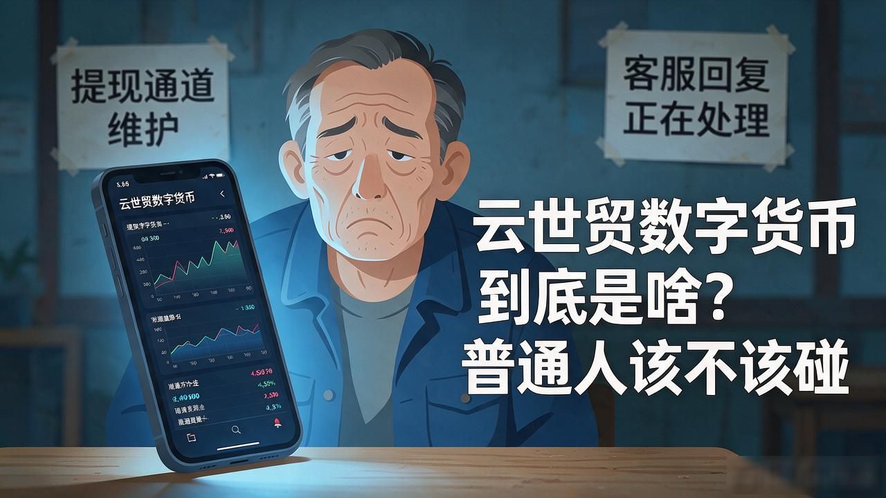 云世贸数字货币到底是啥？普通人该不该碰