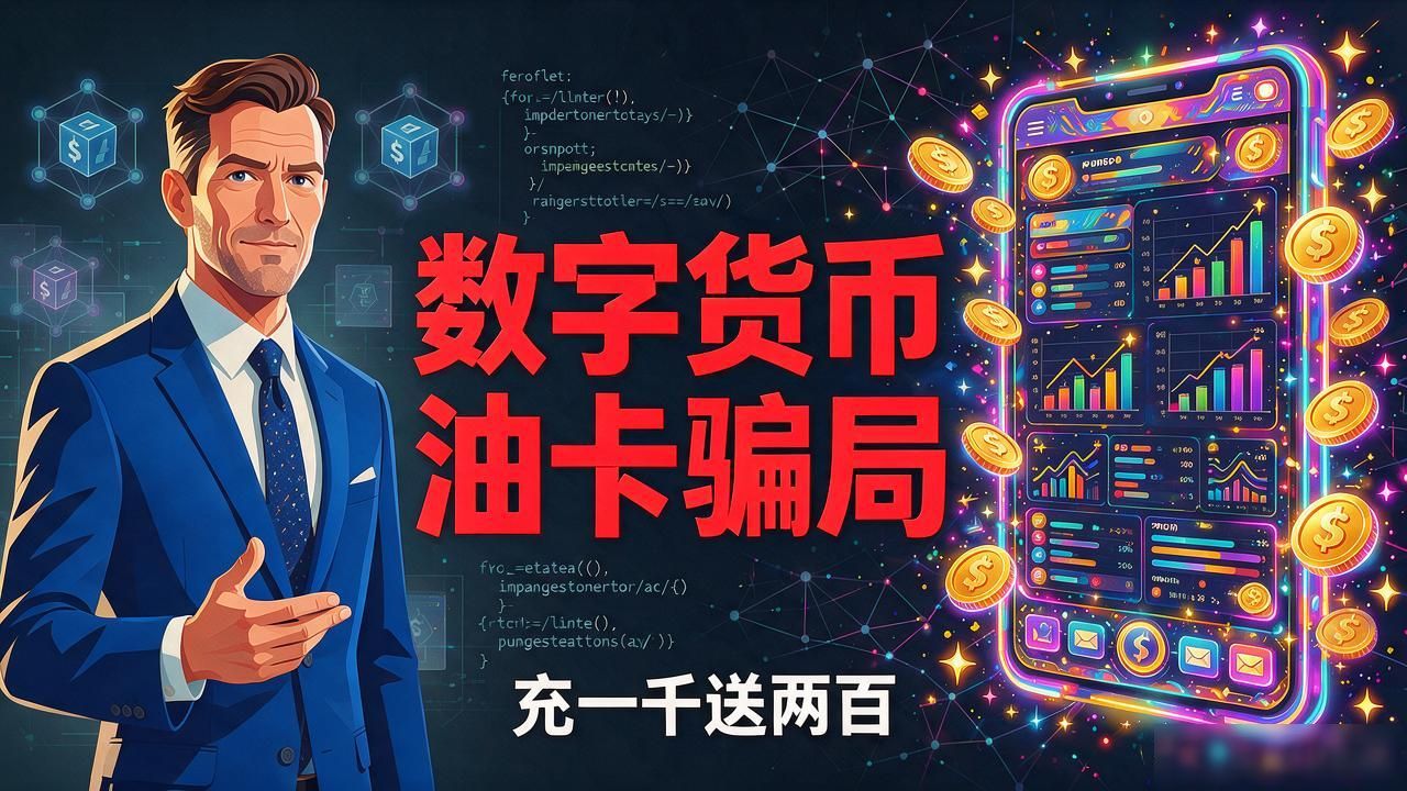 充一千送两百油卡套路_数字货币油卡骗局_数字货币油卡骗局