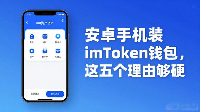 安卓手机装imToken钱包，这五个理由够硬