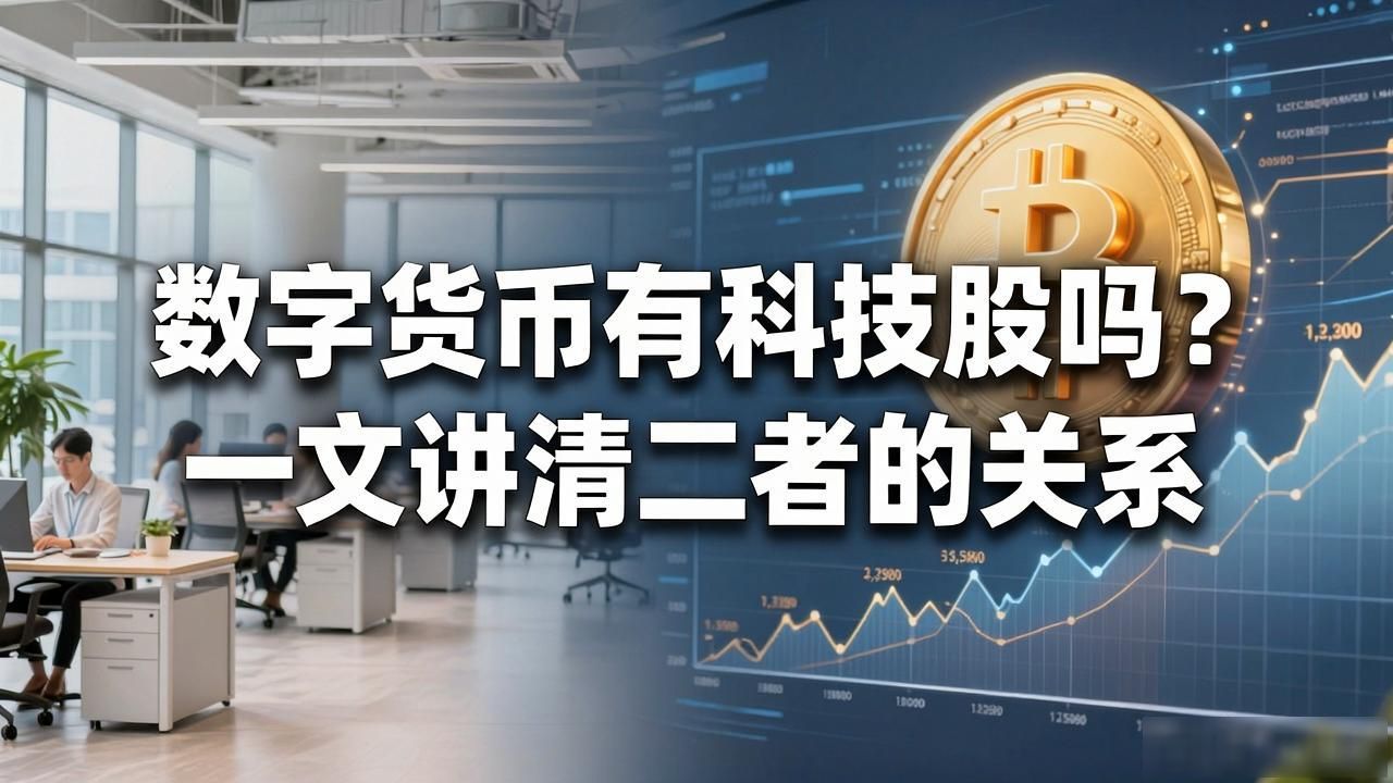 数字货币有科技股吗？一文讲清二者的关系