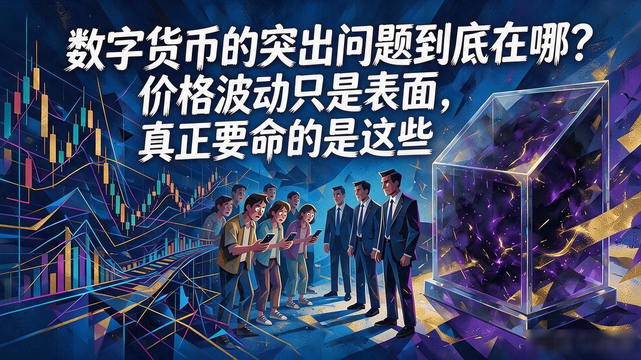 数字货币的突出问题到底在哪？价格波动只是表面，真正要命的是这些