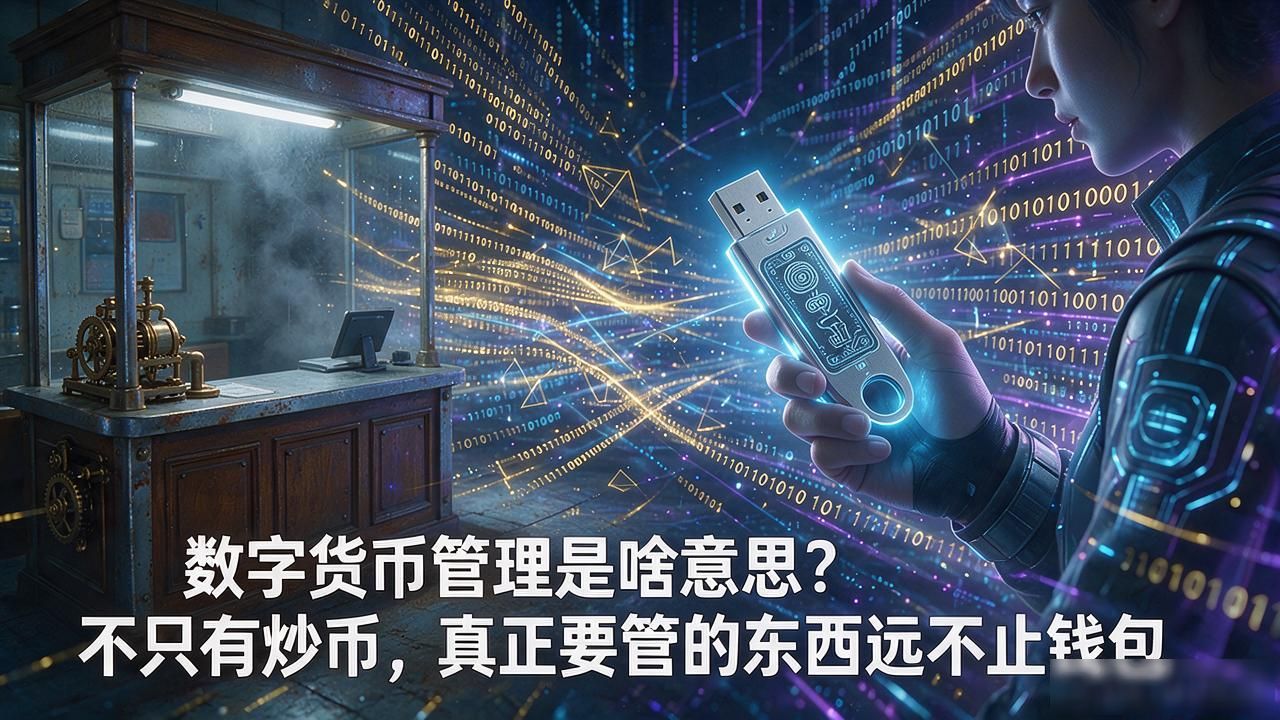 数字货币管理是啥意思？不只有炒币，真正要管的东西远不止钱包