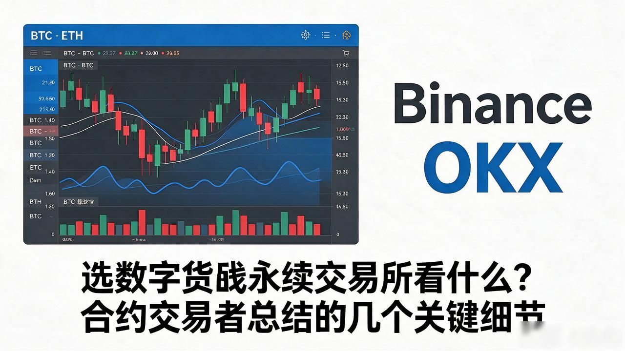 选数字货币永续交易所看什么？合约交易者总结的几个关键细节