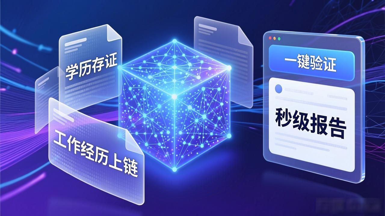 招聘领域区块链产品_区块链简历验证_分布式身份认证招聘平台
