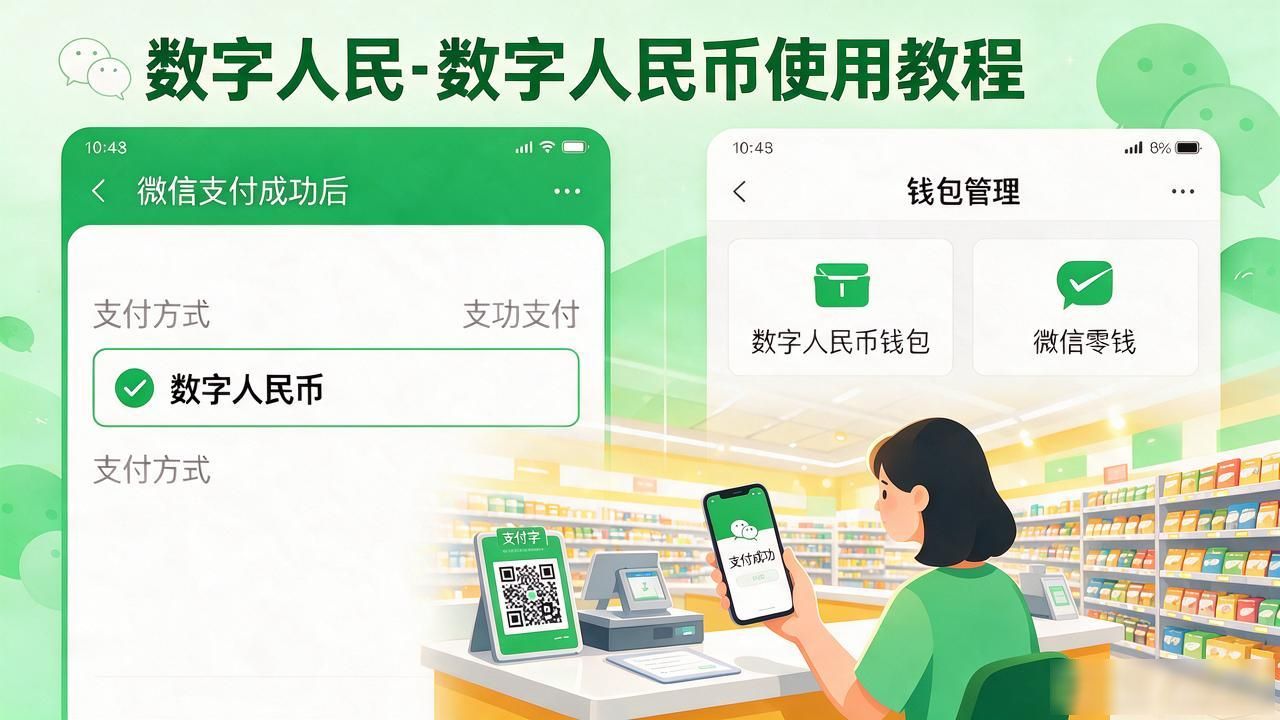 想在微信上用数字货币？开通、转账、收款全流程一次讲清楚
