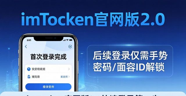 imToken官网版2.0快速登录三步走
