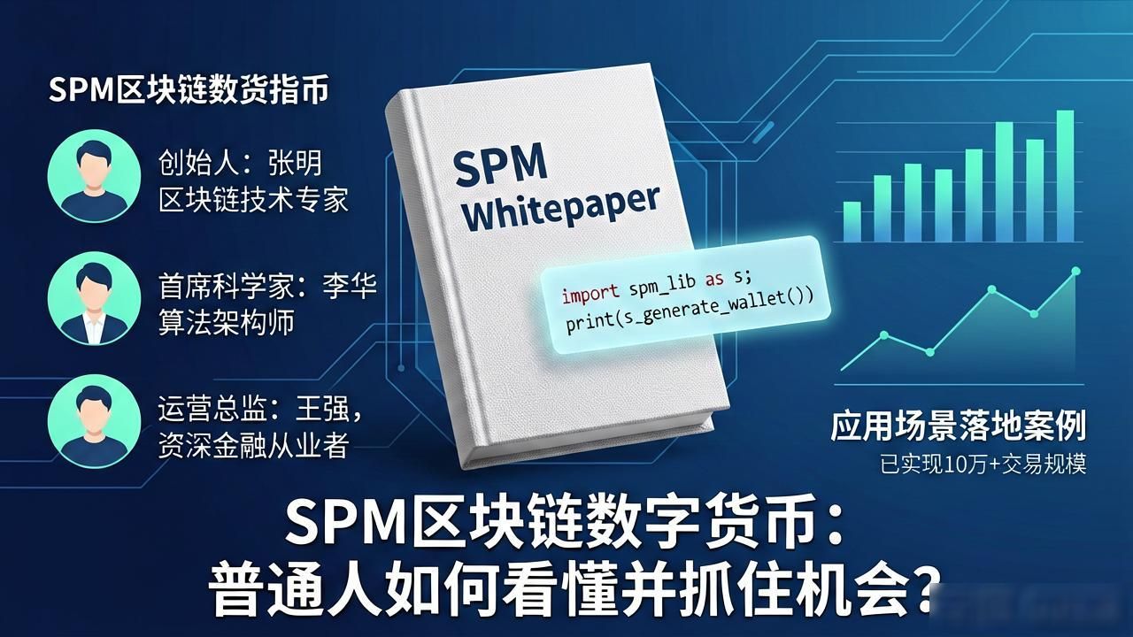 区块链技术原理_SPM项目商业逻辑_SPM区块链数字货币