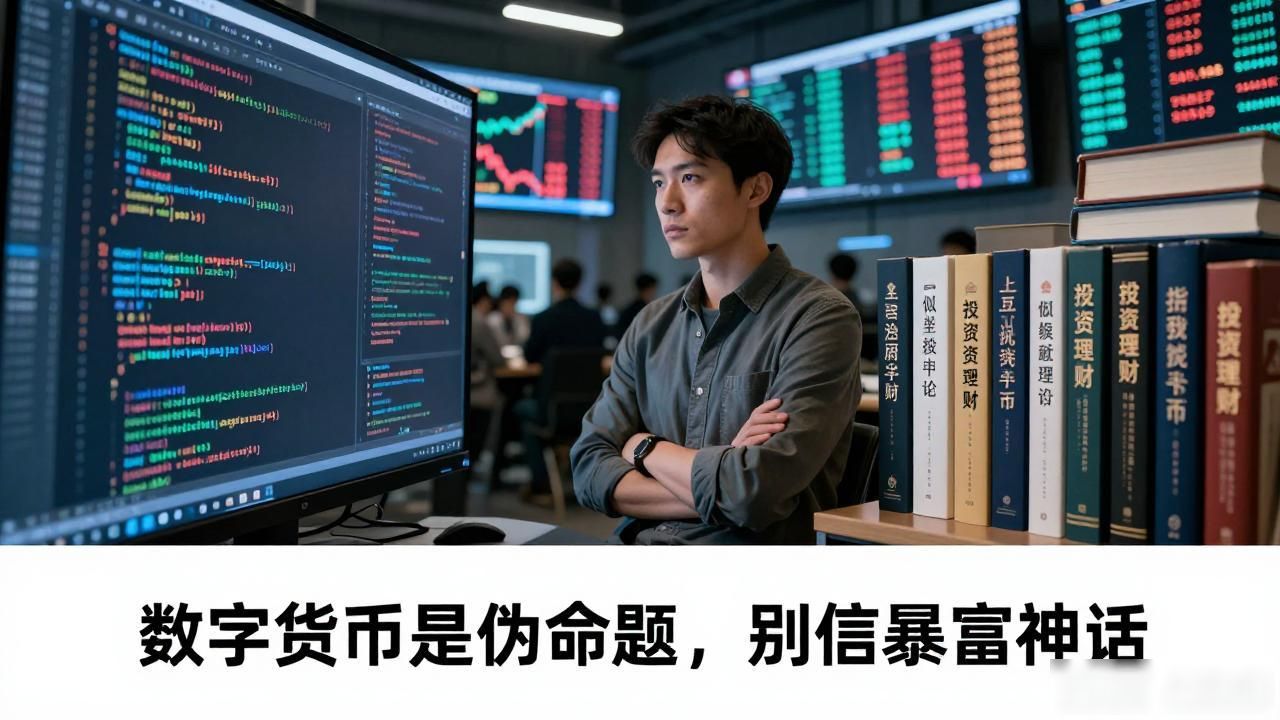 数字货币是伪命题，别信暴富神话