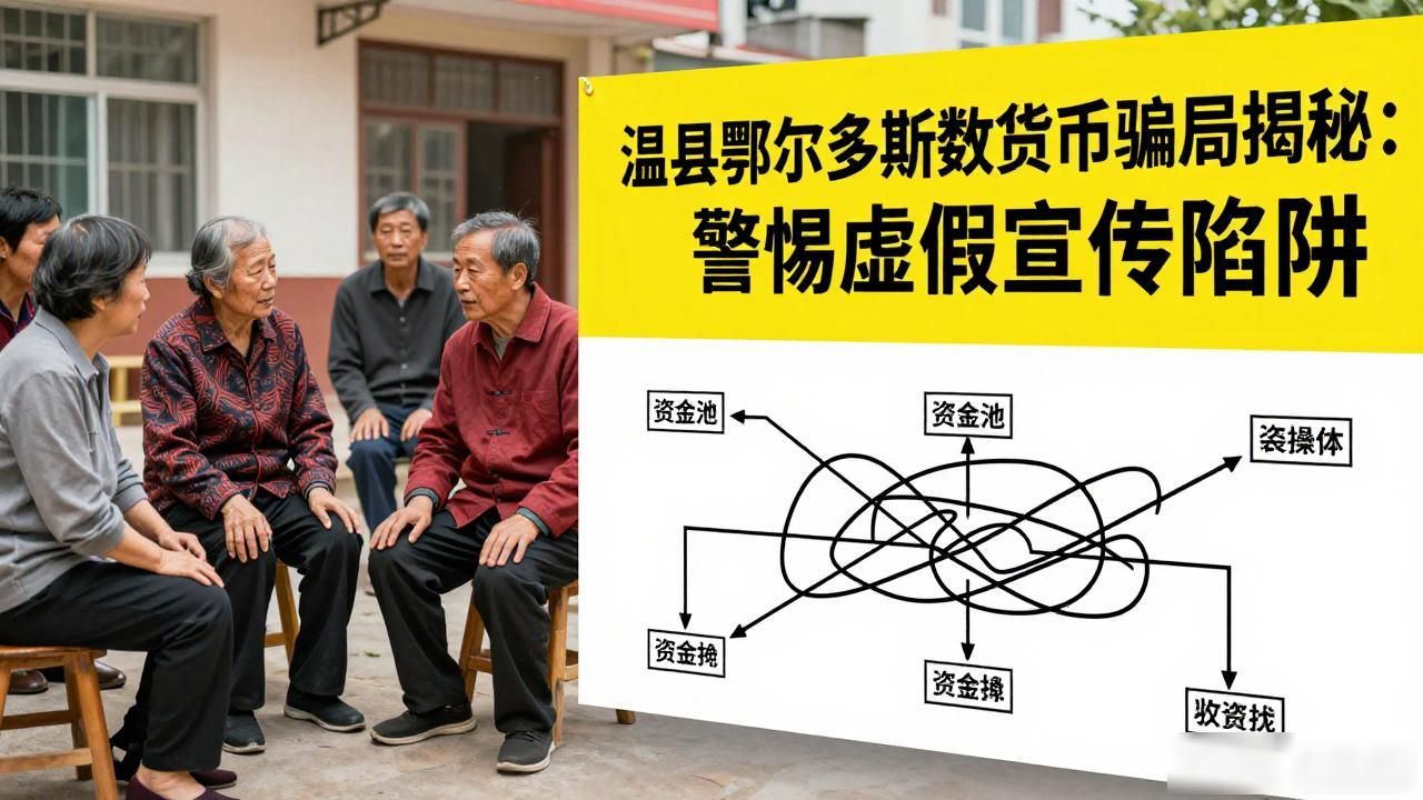温县鄂尔多斯数字货币骗局揭秘：警惕虚假宣传陷阱