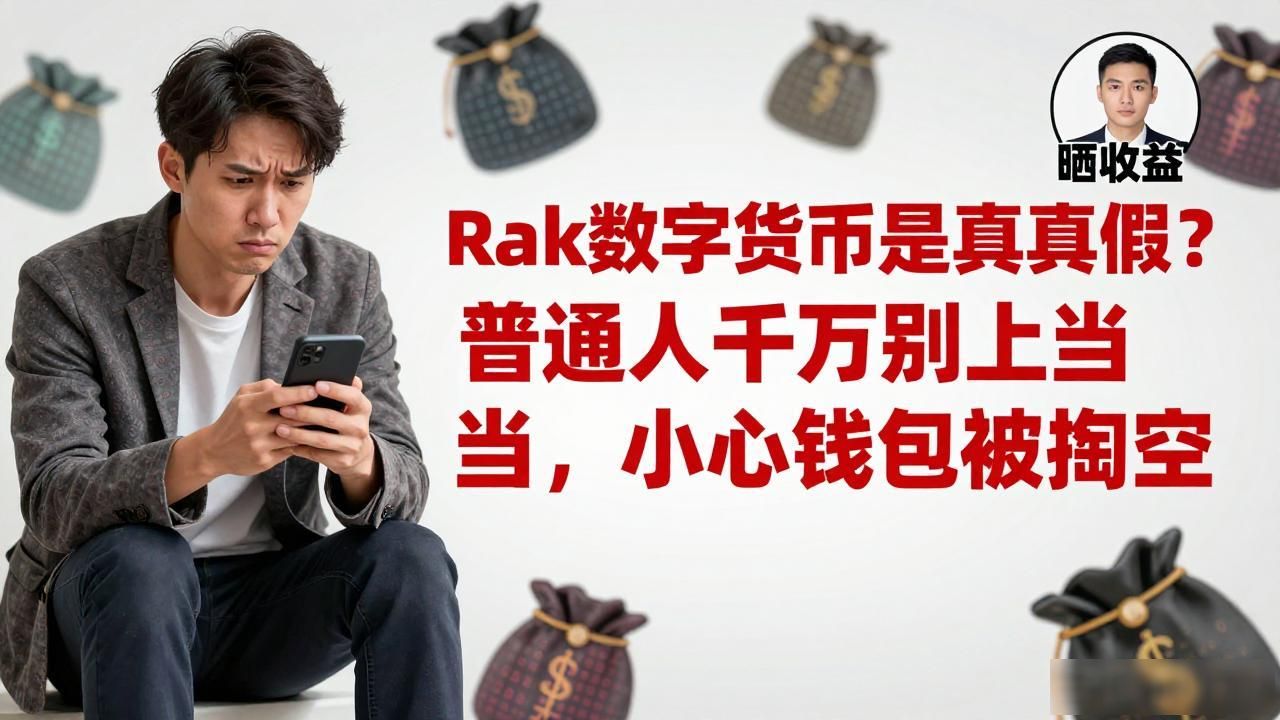 Rak数字货币是真是假？普通人千万别上当，小心钱包被掏空
