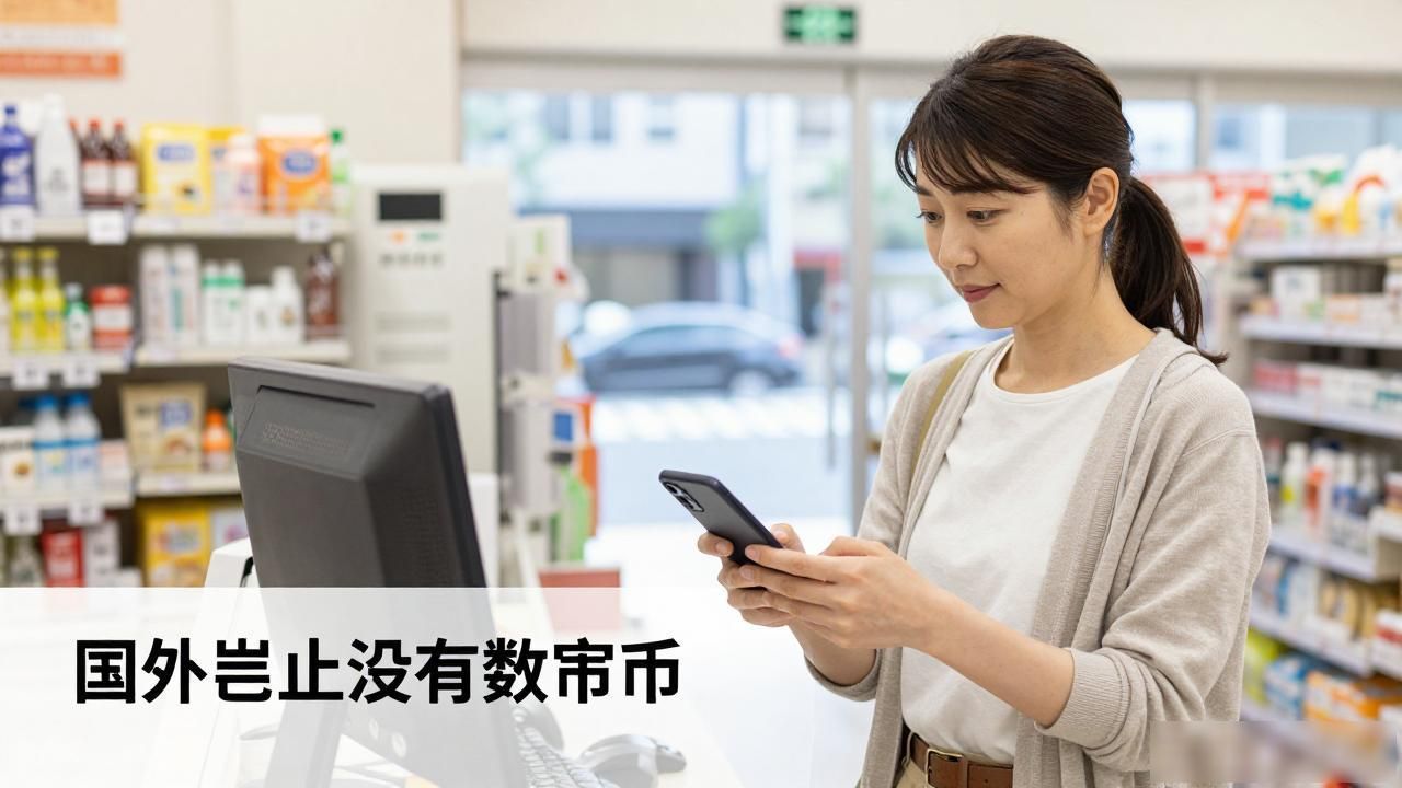 国外岂止没有数字货币