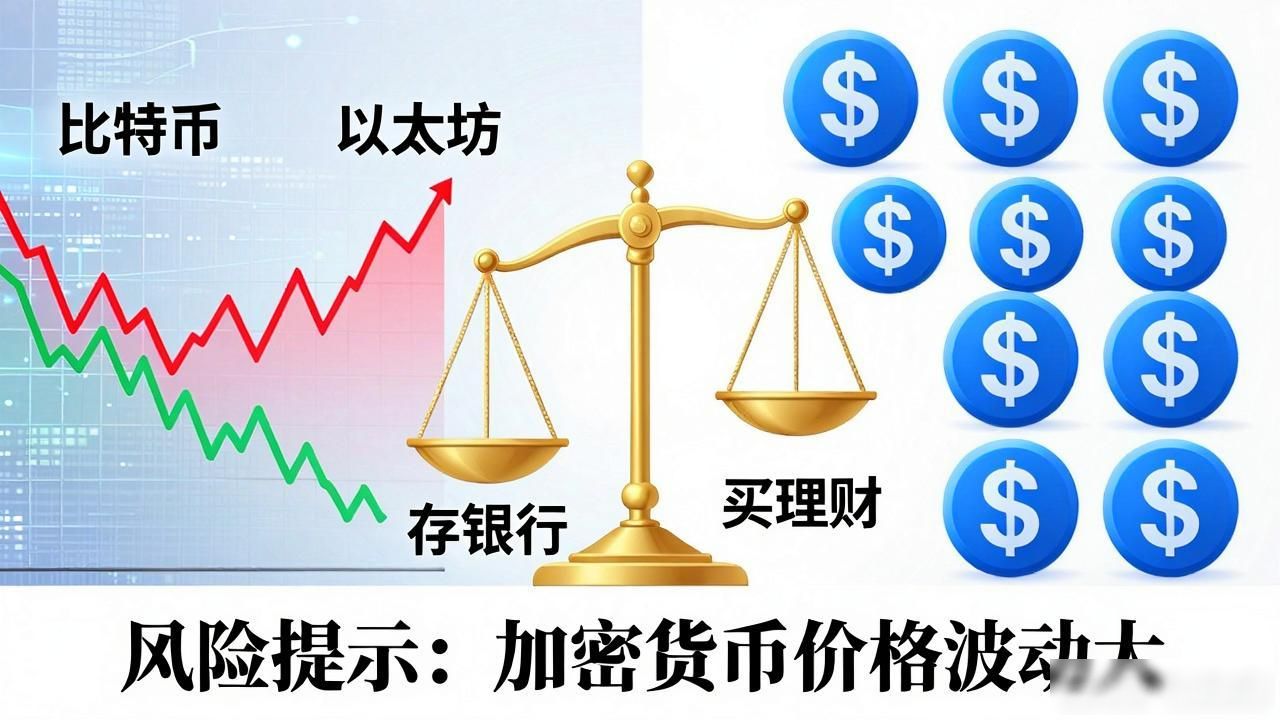 数字货币有利息吗？存银行靠谱还是买理财划算