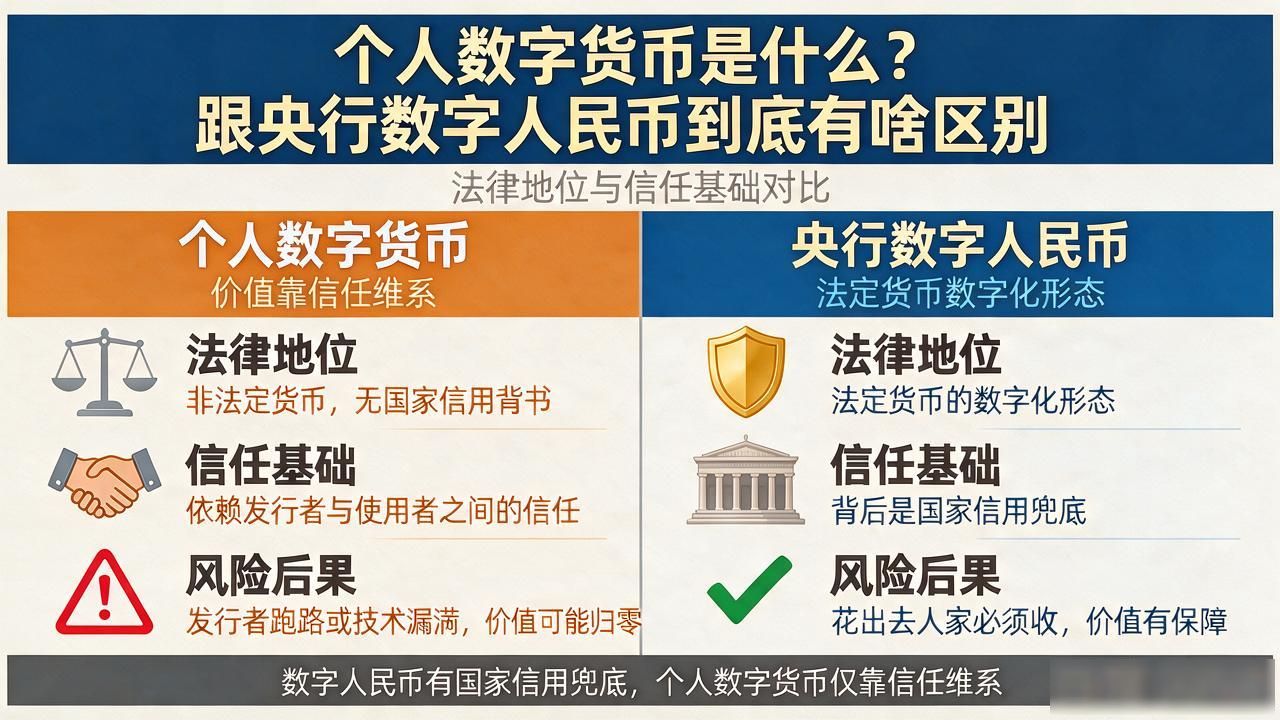个人数字货币_数字人民币区别_个人数字货币是什么