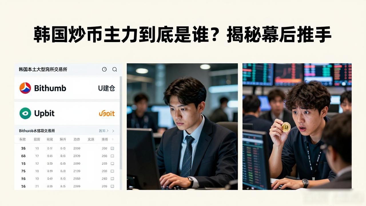 韩国加密货币市场的庄家操盘手法_韩国数字货币玩家是谁_韩国加密货币市场的KOL效应
