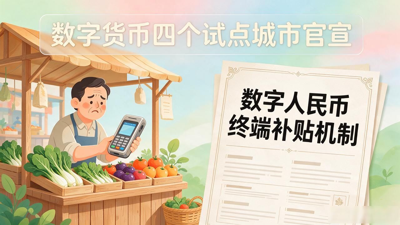 数字货币四个试点城市官宣，普通人的钱包离真变革不远