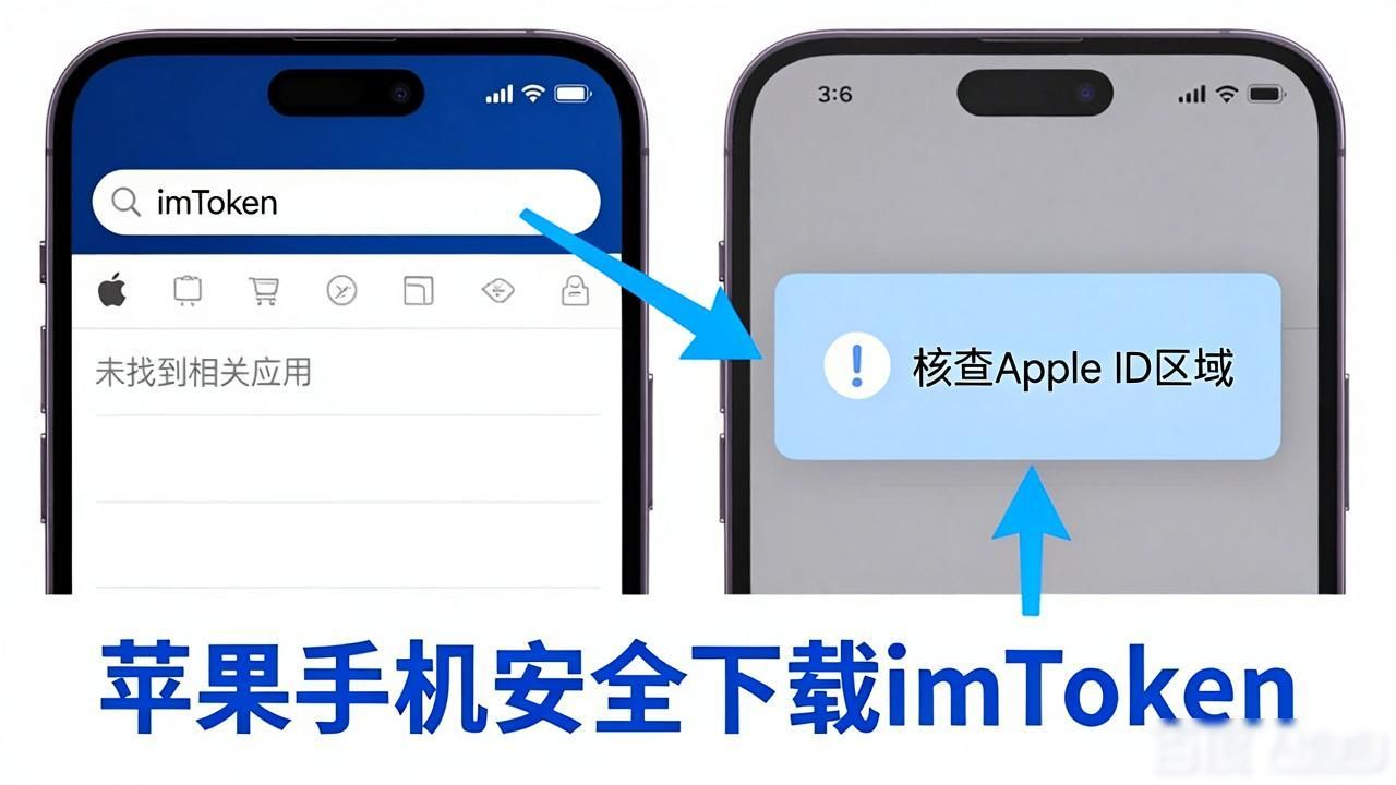 苹果手机怎么安全下载imToken？三步搞定