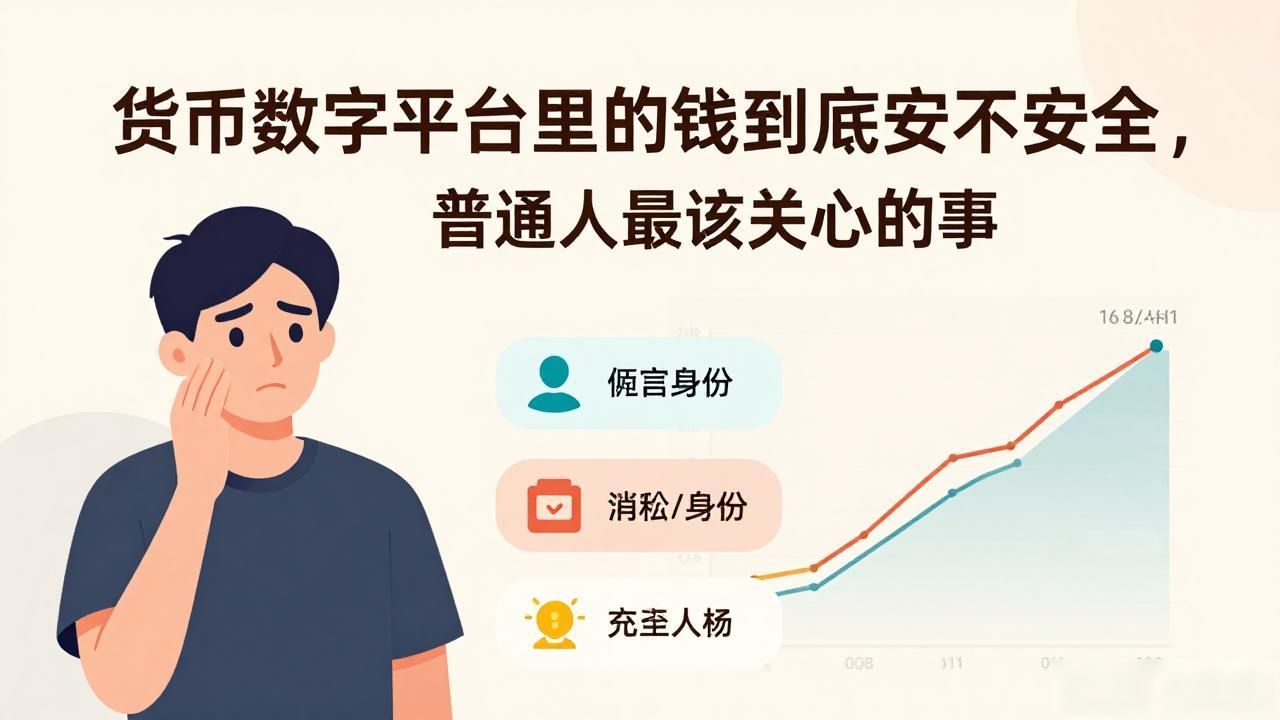 货币数字平台里的钱到底安不安全，普通人最该关心的事