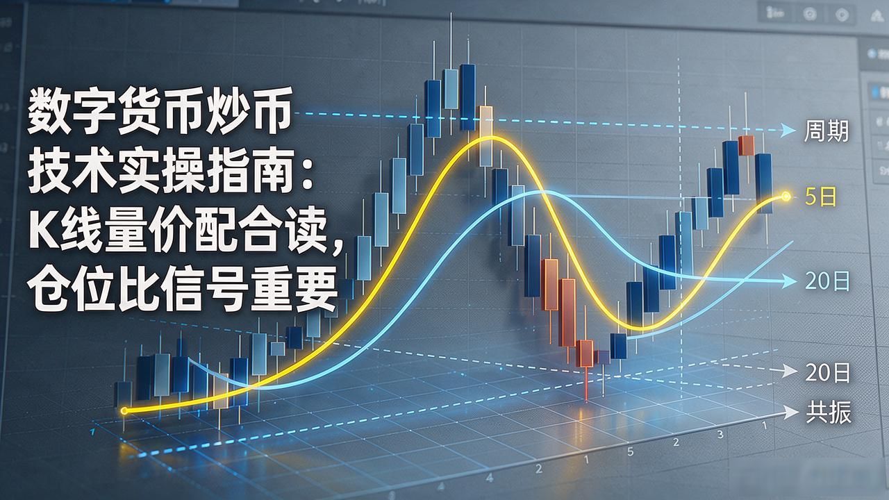 数字货币炒币技术实操指南：K线量价配合读，仓位比信号重要