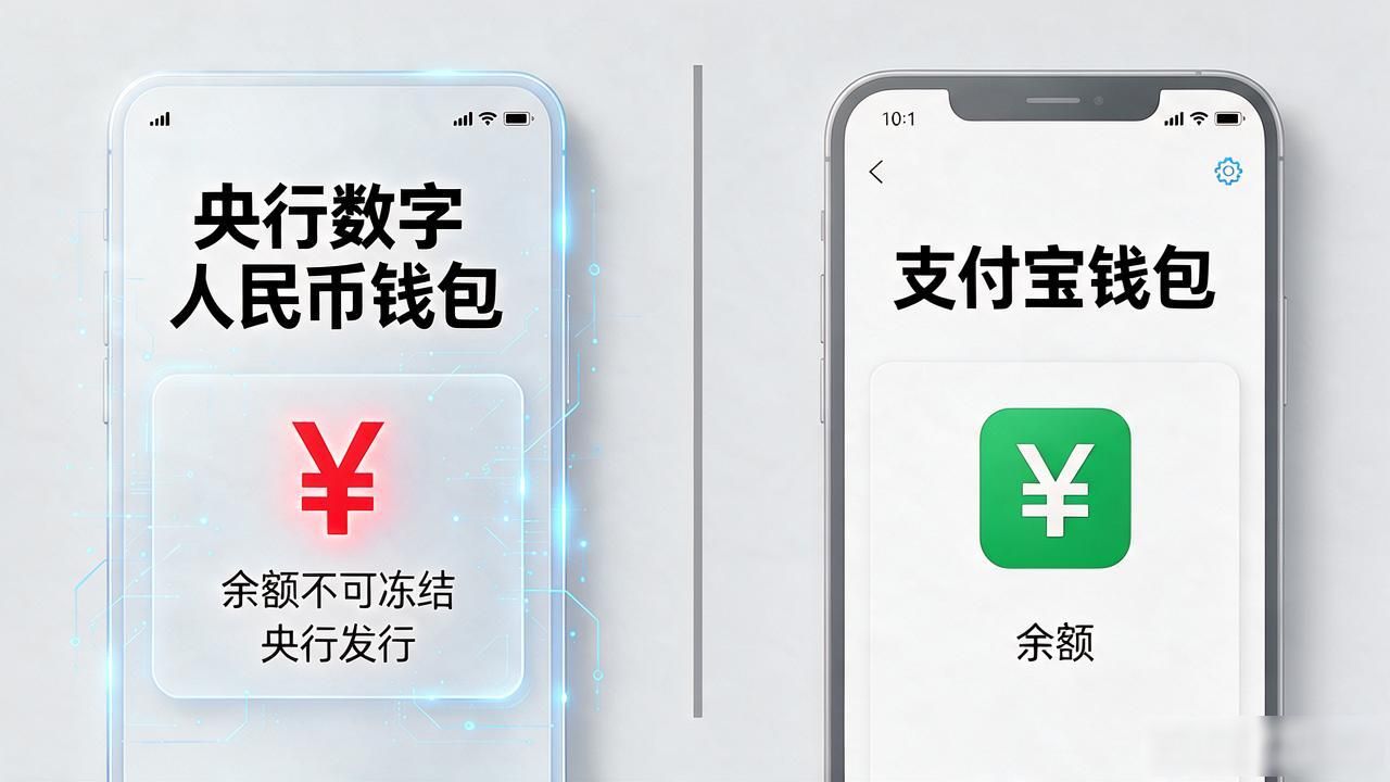 央行数字人民币钱包app怎么开？跟支付宝微信啥区别