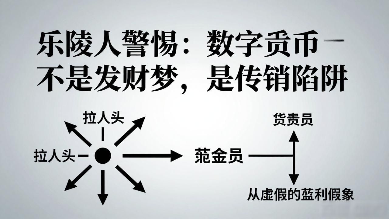 乐陵人警惕：数字货币不是发财梦，是传销陷阱