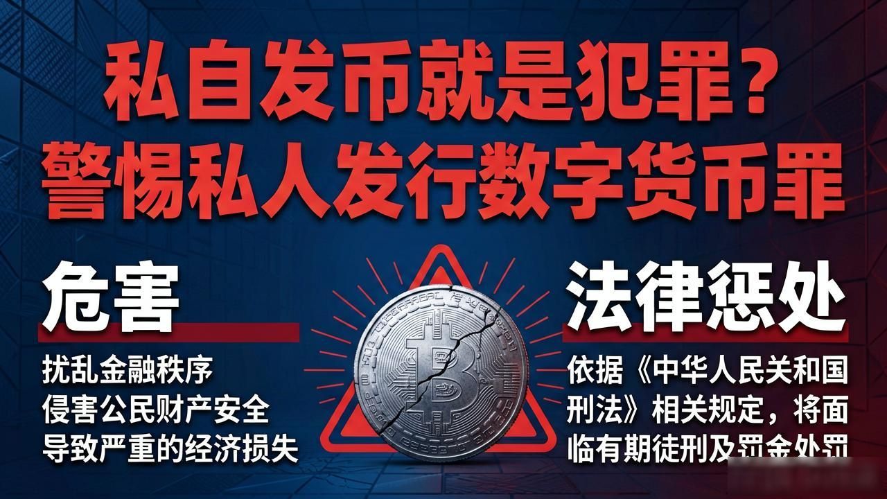 私自发币就是犯罪？警惕私人发行数字货币罪