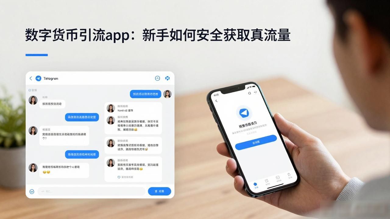 数字货币引流app：新手如何安全获取真流量
